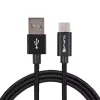 4SMARTS USB-A to USB-C Cable RapidCord 2A, 2m, Black