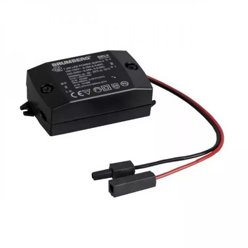 Brumberg 17662000 LED Constant Current Driver 7.2W 350mA 230V Black