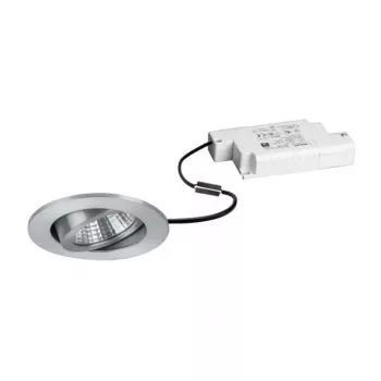 BRUMBERG DAMITA LED Recessed Spotlight Set Round Aluminium 6W 230V IP65 Swiveling Phase-Dimmable 3000K
