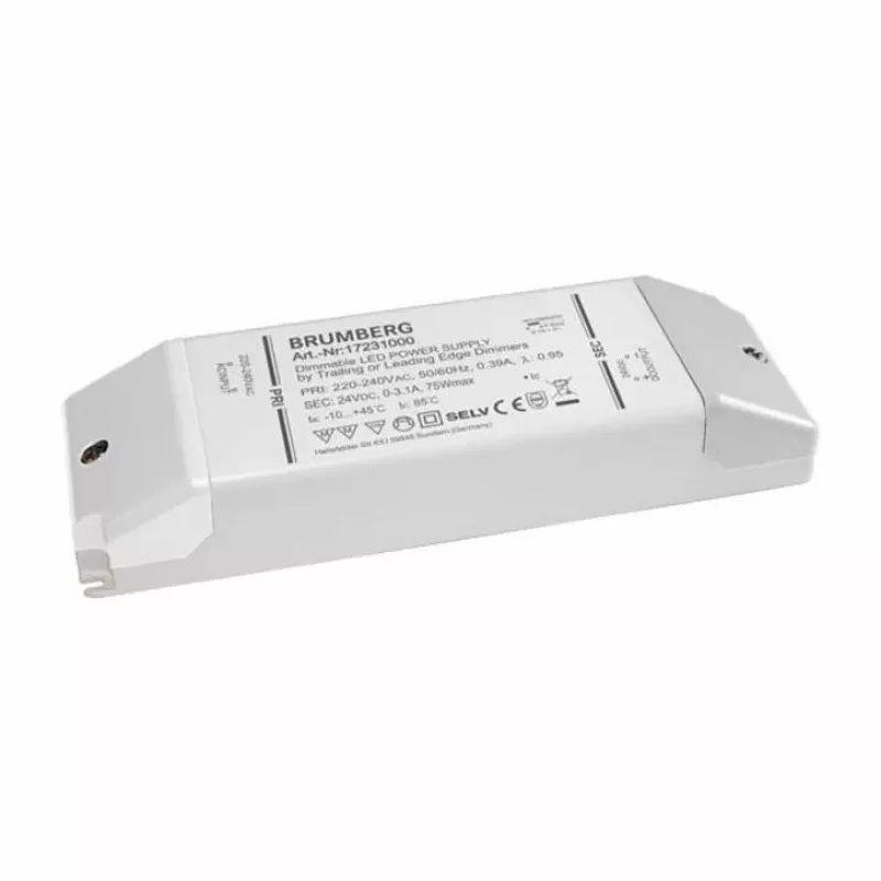 Brumberg 17231000 LED Power Supply Unit 75W 24V DC White