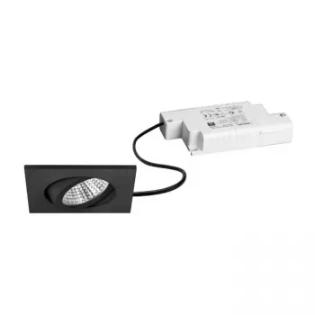 BRUMBERG 39365183 BB05 Recessed LED Spotlight Square Black 6W 3000K 450lm Dimmable Phase-Cut