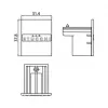 Brumberg 87132080 End Piece 3-Phase Track ONETRACK DALI / Switchable, Black