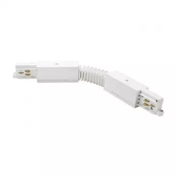 Brumberg 87131070 Flexible Connector 3-Phase Track ONETRACK DALI/Switchable White
