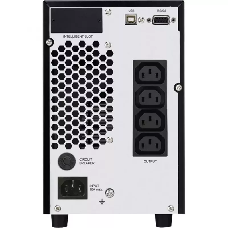 Bluewalker PowerWalker VFI 2000C LCD UPS - 1600W / 2000VA - Online Double Conversion - 4x IEC C13 - USB & RS-232 - Tower
