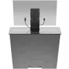 ONKRON Monitor Stand Riser with Drawer, Up to 24 inch, Black, NWSSC24-B