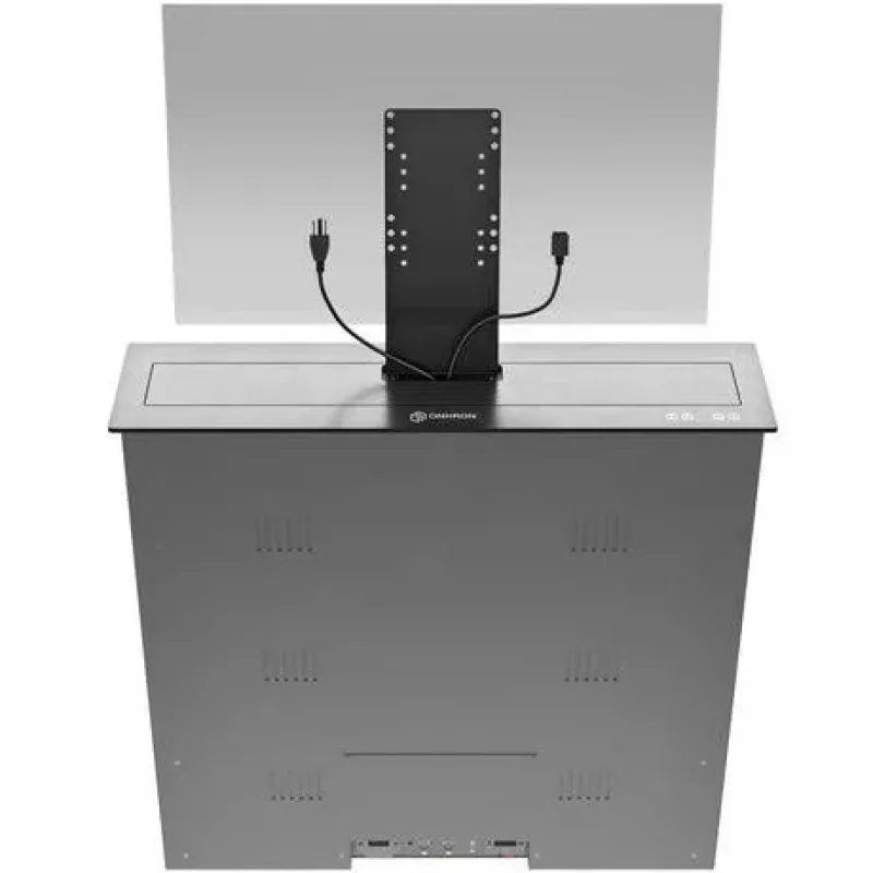 ONKRON Monitor Stand Riser with Drawer, Up to 24 inch, Black, NWSSC24-B
