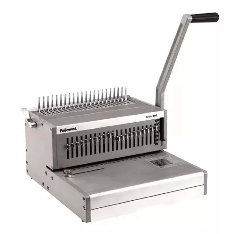 Fellowes Orion 500 Electric Comb Binding Machine, 30-Sheet Punch, 500-Sheet Binding Capacity
