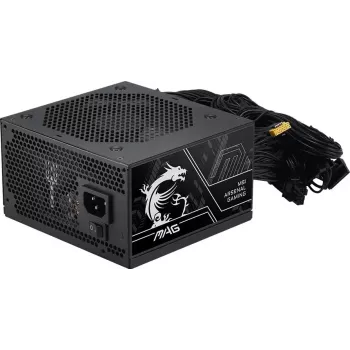 MSI MAG A650BN PCIE5 II 650W ATX Power Supply 80 PLUS Bronze PCIe 5.1 Ready