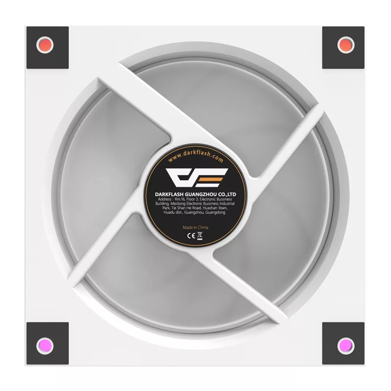 DarkFlash DM20 LINE Cooling Fan (White) 120mm PWM ARGB