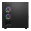 DarkFlash DS950 Mid-Tower Computer Case (Black) with 6 Pre-Installed ARGB Fans