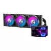 DarkFlash UV360 CPU Cooler (Black) - 360mm AIO Liquid Cooler with ARGB