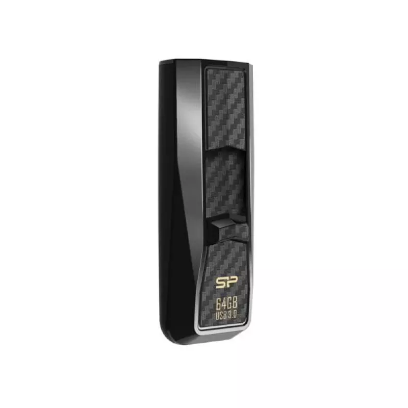 Silicon Power Blaze B50 64GB USB 3.2 Gen 1 Flash Drive Black