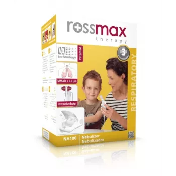 ROSSMAX Piston Nebulizer NA100 - Compressor Nebulizer for Adults and Children