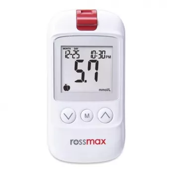 ROSSMAX HS200 BT Blood Glucose Monitoring Device with Bluetooth