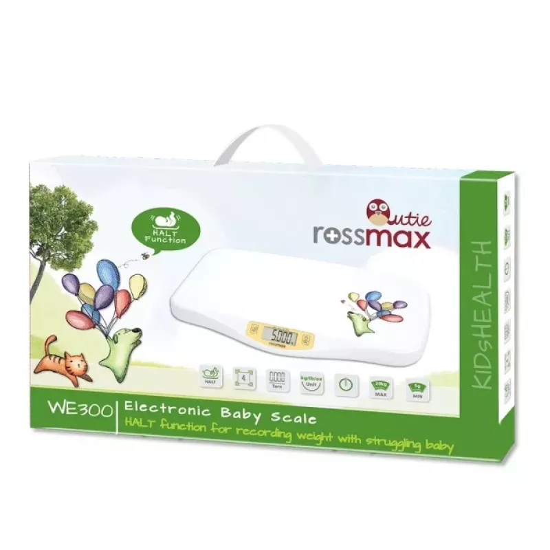 ROSSMAX WE300 Qutie Baby Scale with Discretional Hold Function