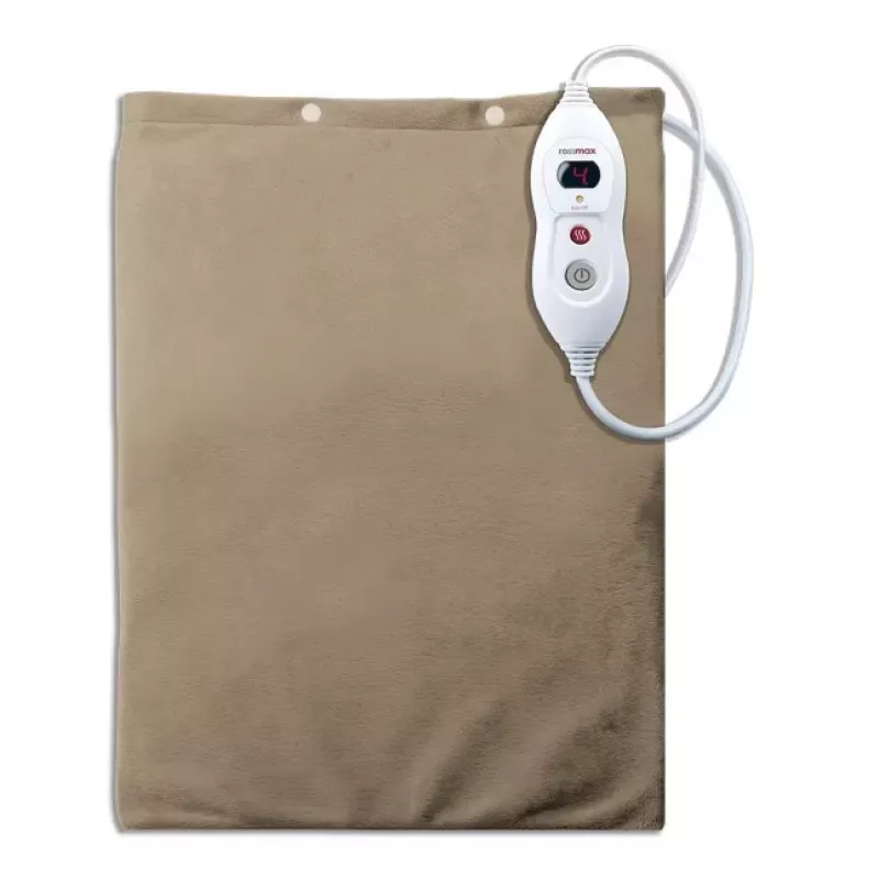 ROSSMAX Heating Pad HP4060A - 60x40 cm, 4 Temperature Levels, Auto Shut-off, Machine Washable