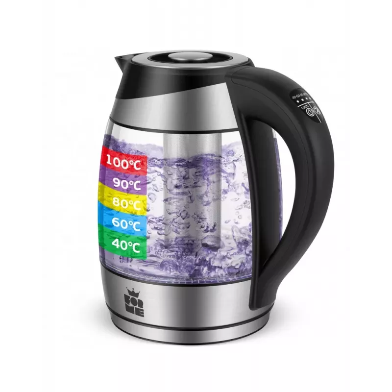 ForMe FKG-488 Cordless Electric Kettle 1.8 L Silver/Black
