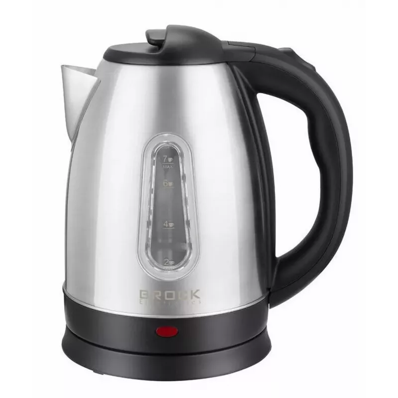 Brock WK 0601 SS Electric Kettle 1.7L 2200W Stainless Steel