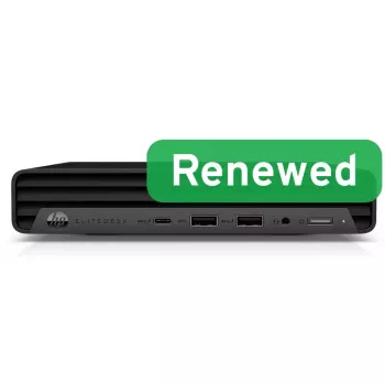 HP Renewed Grade B ProDesk 800 G6 Small Form Factor Desktop PC, Intel Core i5-10500, 16 GB RAM, 256 GB NVMe SSD, Intel UHD Graphics 630, Windows 11 Pro