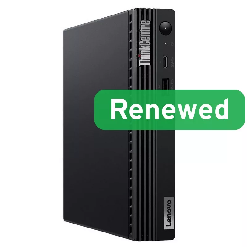 Lenovo ThinkCentre M70q Tiny Desktop PC, Intel Core i5-10400T, 8GB RAM, 256GB SSD, Intel UHD Graphics 630, Windows 11 Pro, Renewed Grade B