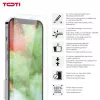 TOTI Tempered Glass 2D Screen Protector Full Cover for iPhone 13/13 Pro/14/16e, Transparent