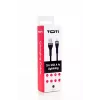 SEEK TOTI USB-A to Lightning 2m Braided Cable 2A (Non-MFI) Black