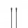 SEEK TOTI USB-C to USB-C 2m Braided Cable 3A Black