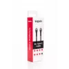 SEEK TOTI USB-C to USB-C 2m Braided Cable 3A Black
