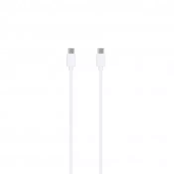 SEEK TOTI Type-C to Type-C 1m PVC Data Cable 3A White