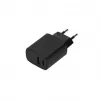 SEEK TOTI 20W Type-C + USB A Wall Fast Charger, Black