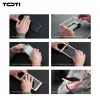 TOTI PREMIUM PREMIUM Tempered Glass 3D Screen Protector Full Cover for Samsung Galaxy S24+/S25+