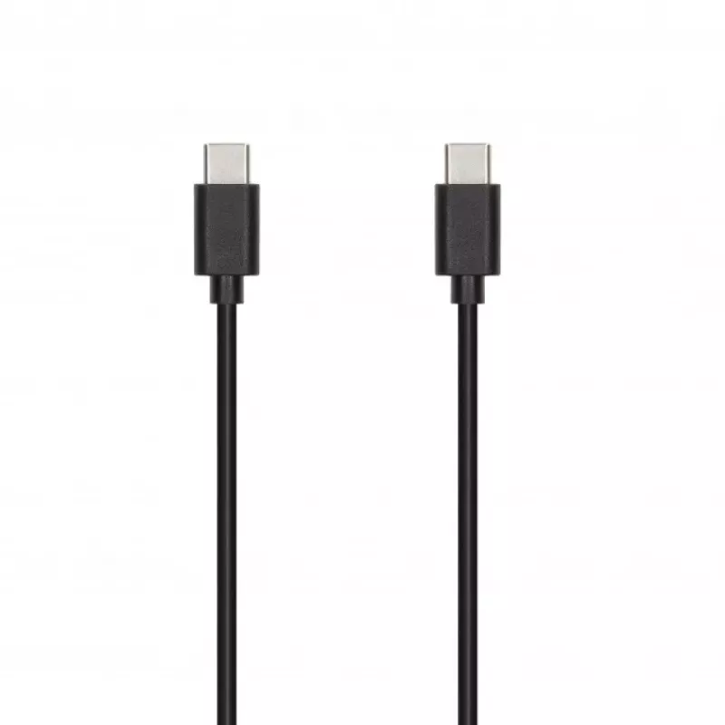 SEEK TOTI 20W Type-C PD Wall Fast Charger with Type-C to Type-C, 1 m PVC Data Cable 3A, Black