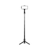 SEEK TOTI Selfie Stick with Lightweight Bracket Tripod L12-B, Black