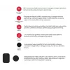 SEEK TOTI Magnetic Round Shape Car Holder with 3M Glue Mount