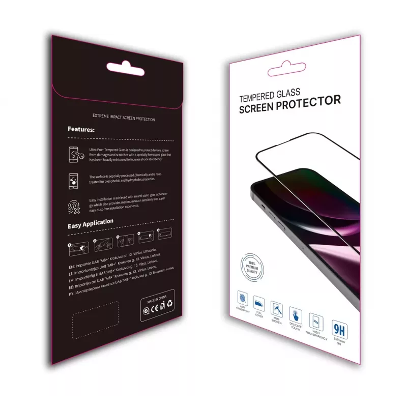 VAZOTEL Crystal Clear Screen Protector for iPhone 15 Plus/16 Plus (2 Pack)