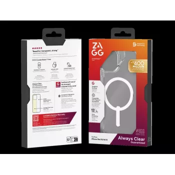 ZAGG Protection Bundle for iPhone 16e: Case with MagSafe and Screen Protector