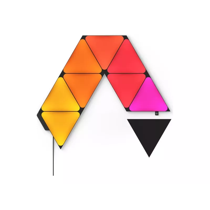 Nanoleaf Shapes Black Triangles Starter Kit (9 Panels) 42W WiFi