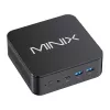 MINIX NR660LP Mini PC, AMD Ryzen 5 6600H, 16GB DDR5, 512GB NVMe SSD, Windows 11 Pro, Black