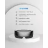 RENPHO Eyeris View Eye Massager with Heat, Air Compression, Vibration, Bluetooth, USB-C, Foldable, Grey