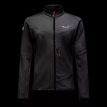 Salewa Sella Crevasse Women's Fleece Jacket Black Out