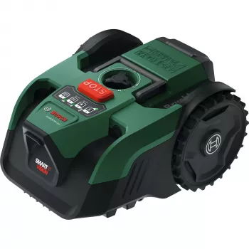 Bosch VISIMOW18V-200 Robot Lawn Mower 18V with 5.0Ah Battery, Spare Blade, Green/Black