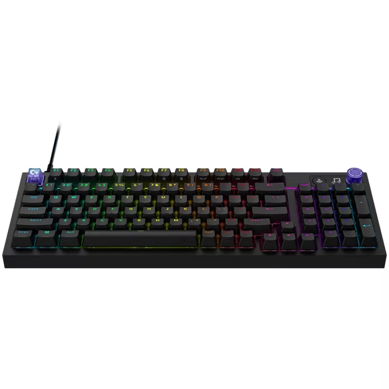 Logitech G316 X 98 Gaming Keyboard, Hungarian Layout, Black, Wired, Lightsync RGB