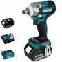 Makita DTW300TJX7 Cordless Impact Wrench 1/2 inch Square Drive with Extra Battery