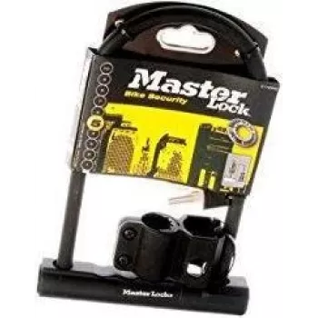 Master Lock Shackle Lock Black 8170EURDPRO