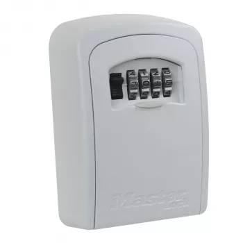 Master Lock 5401EURDCRM Medium Select Access Key Safe, Wall Mounted, Combination Lock, Grey