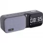 Reflexion CLR24BT Clock Radio with Bluetooth, FM PLL Tuner, Dual Alarm, LED Display, Black