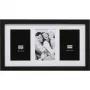 Deknudt S66KA3 Gallery 3x10x15 Wood Black with Passepartout Multi-Photo Frame