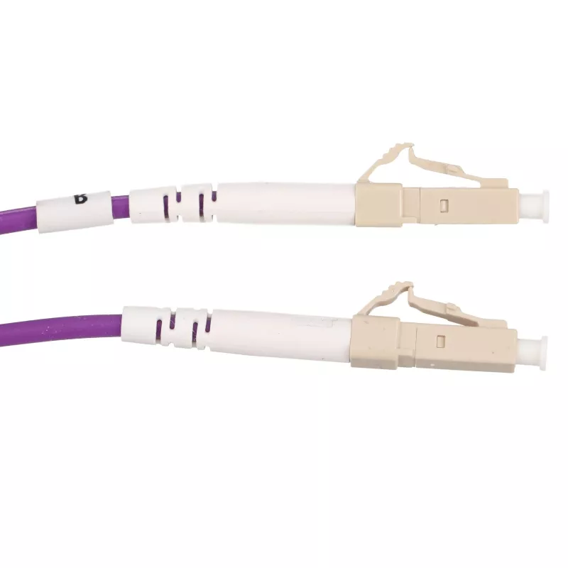 Extralink LC/UPC to LC/UPC Patch Cord, Multimode OM4 Duplex, 3.0mm, 3m