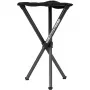 Walkstool Basic 50M Portable Stool - 150 kg Capacity - 50 cm Height - Black