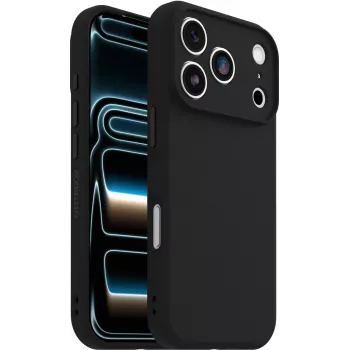 OtterBox Figura Series Back Cover for Apple iPhone 15 Pro Max - MagSafe Compatible - Black